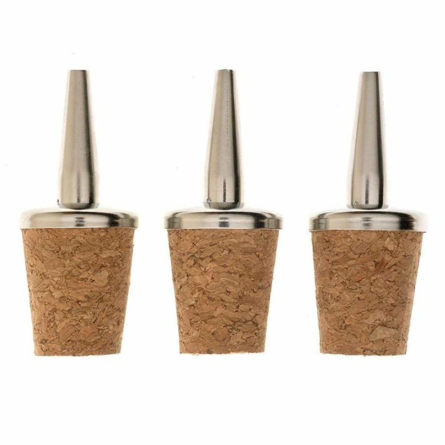 Glassware & Tabletop * | Mercer Barfly Stainless Steel Dasher Tops Set Of 3