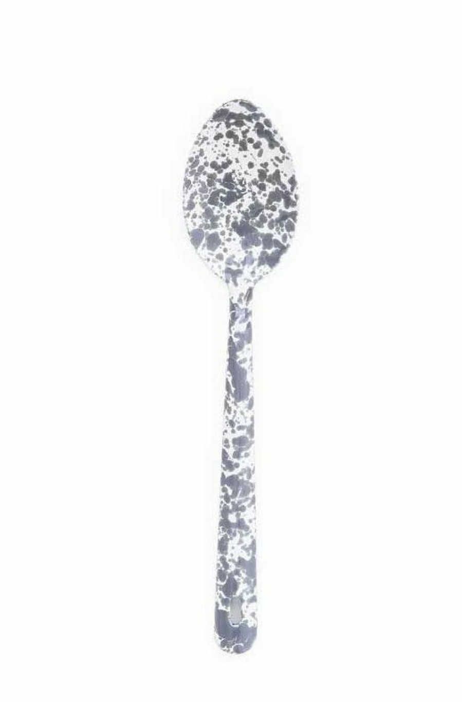 Glassware & Tabletop * | Crow Canyon Home Crow Canyon Enameled Serving Spoon Grey Marble