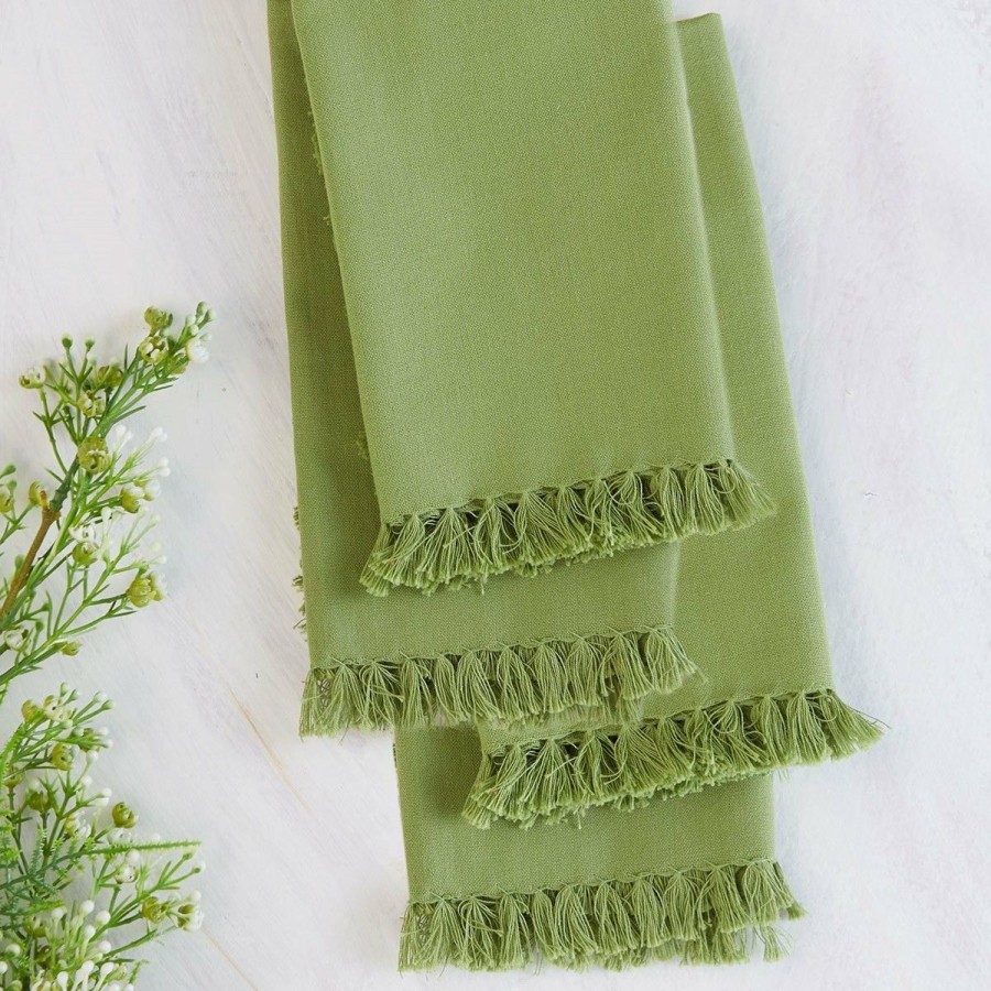 Glassware & Tabletop * | April Cornell Essential Napkin (Set Of 4) | Green