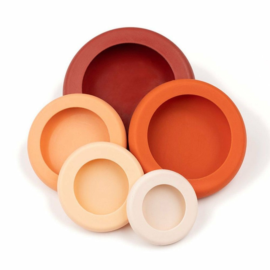 Cooks' Tools * | Food Huggers (Set Of 5) | Terracotta