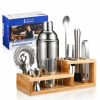 Kitchen * | Touch Of Mixology Bartender Kit Bar Set Cocktail Shaker Set Cocktail Kit Set Bartending Kit Bar Essentials For Home Bar Cart Accessories Perfect Housewarming Gift New Home Essentials 14 Pc