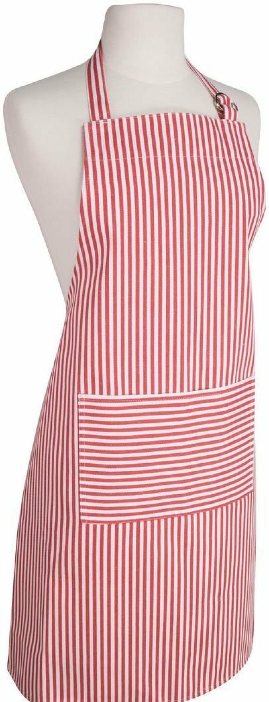 Glassware & Tabletop * | Danica Brands Now Designs By Danica Basic Apron | Red Narrow Stripe