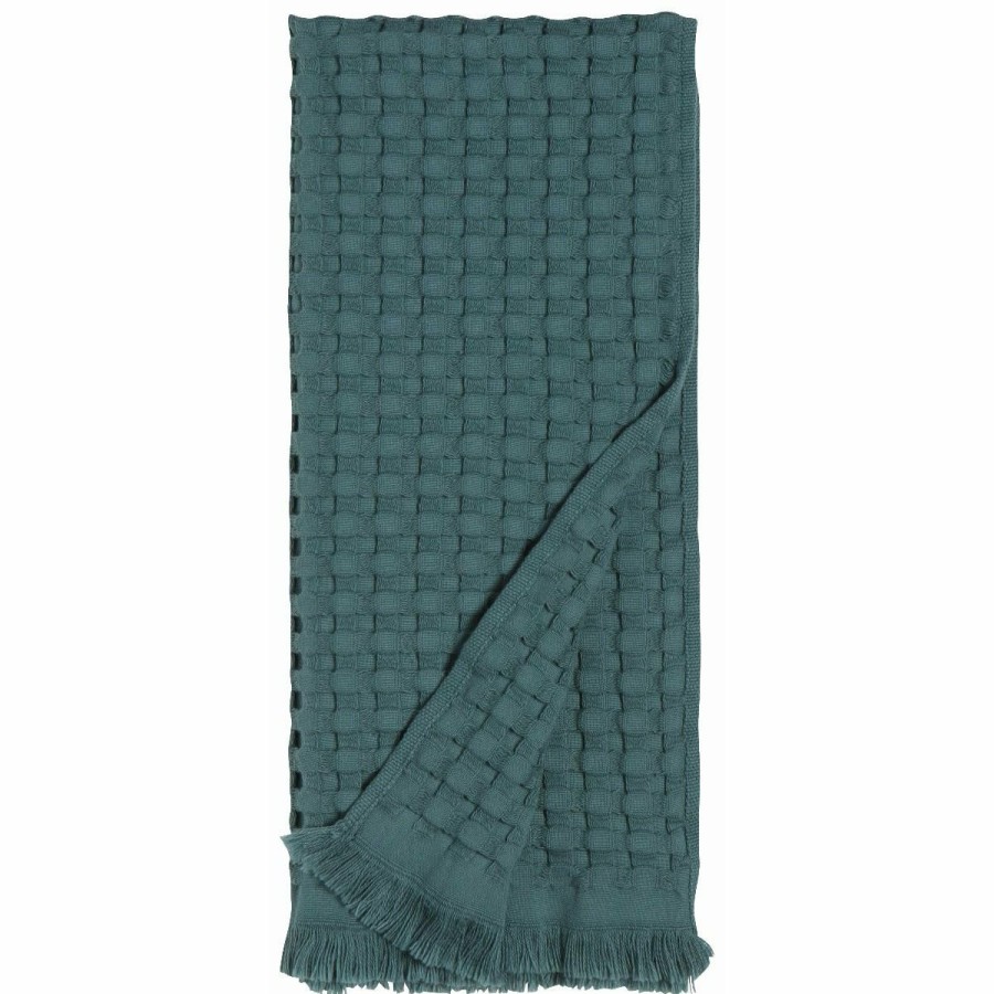 Glassware & Tabletop * | Danica Brands Danica Heirloom Textured Waffle Weave Hand Towel | Spruce