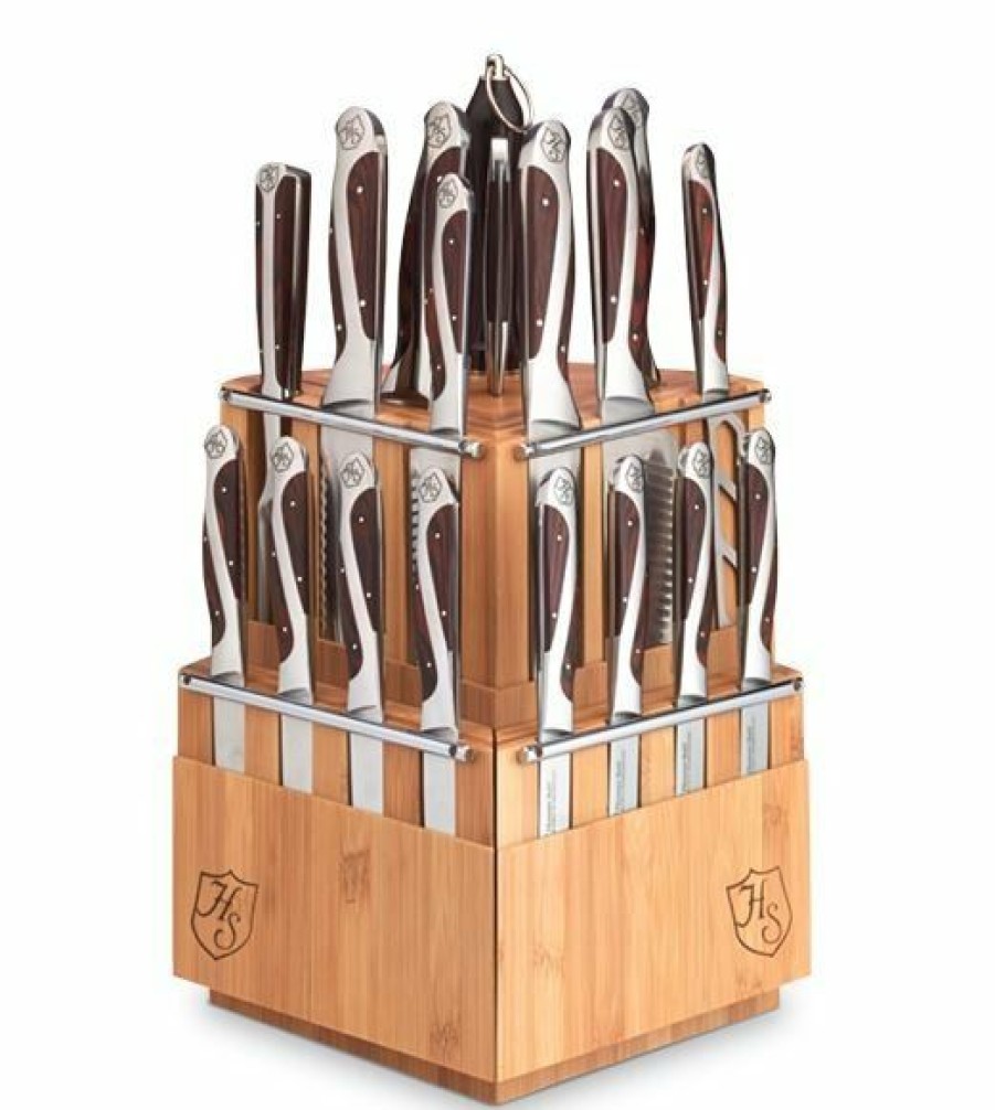 Knives * | Hammer Stahl Cutlery Classic Collection 21-Piece Knife Block Set