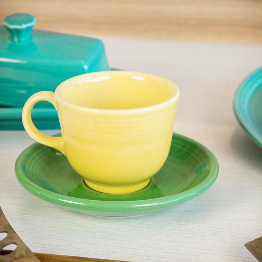 Glassware & Tabletop * | Fiesta 7.75Oz Coffee/Teacup | Sunflower