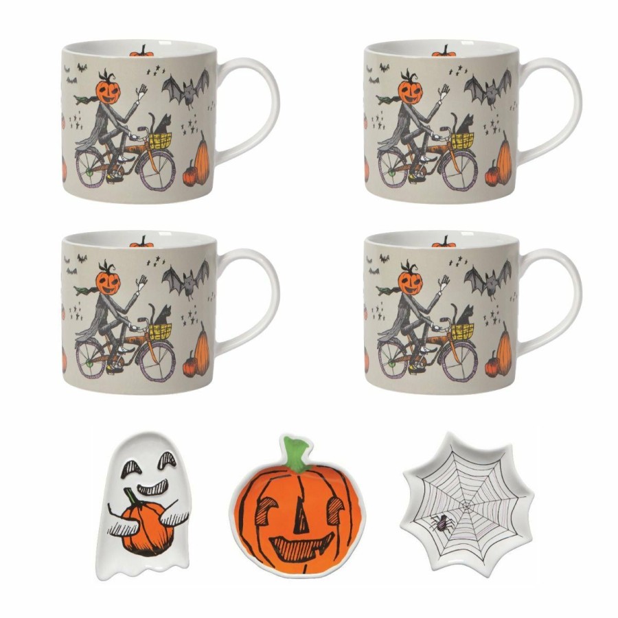 Glassware & Tabletop * | Danica Brands Danica Jubilee Spooktacular Treats & Cocoa Set For 4