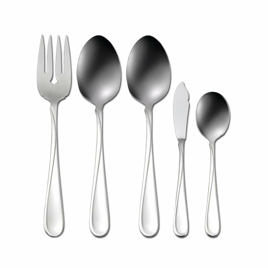 Glassware & Tabletop * | Oneida 18/0 Stainless Steel 45-Piece Flatware Set | Flight