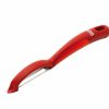 Cooks' Tools * | Kuhn Rikon Piranha Swivel Peeler Red