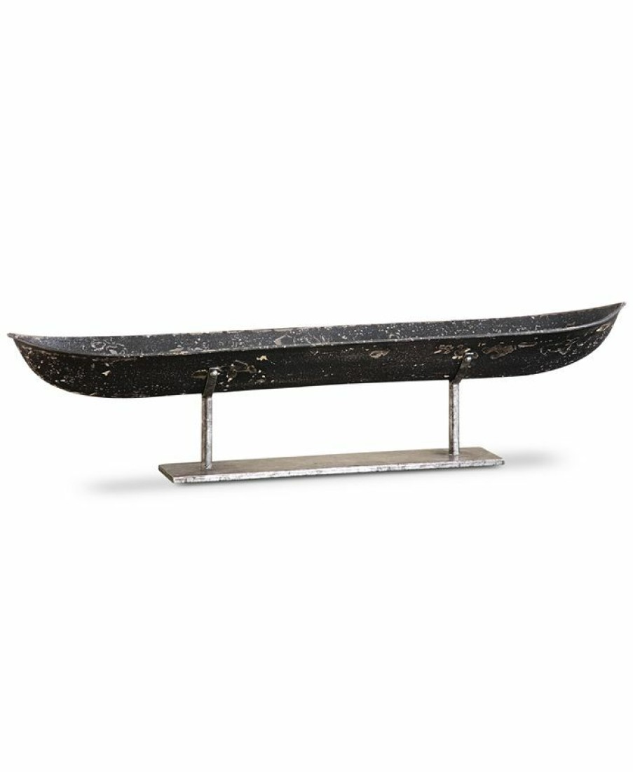 Misc_Gifts * | Uttermost River Boat Sculpture