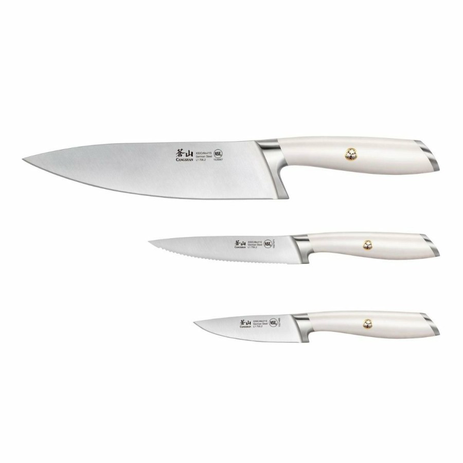 Knives * | Cangshan Cutlery L1 Series 3-Piece Starter Knife Set