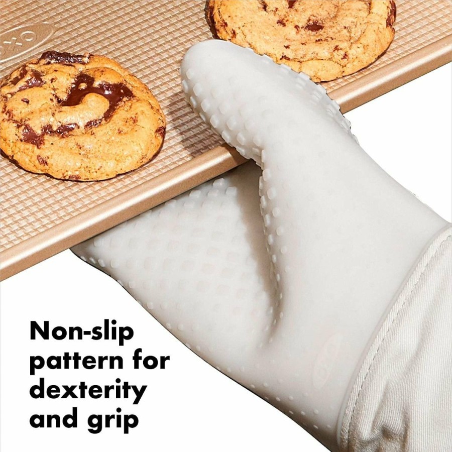 Glassware & Tabletop * | Oxo Good Grips Silicone Oven Mitt | Oat