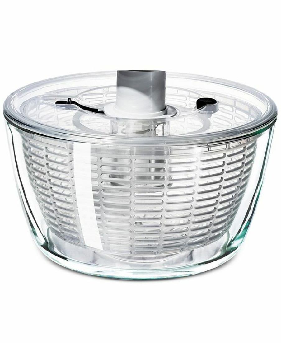 Kitchen * | Oxo Good Grips Glass Bowl Salad Spinner