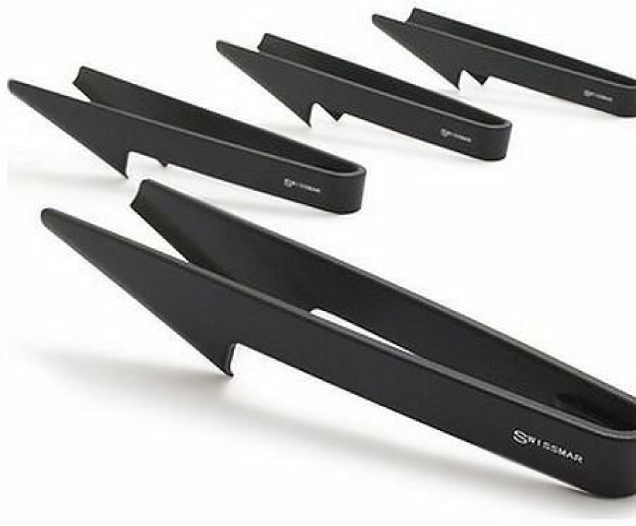 Cooks' Tools * | Swissmar Raclette Grill Tongs 4 Pc Set