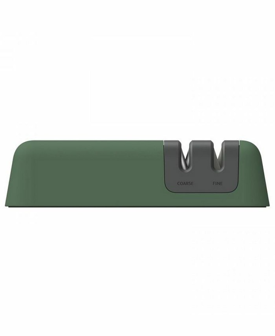 Kitchen * | Berghoff Two-Stage Knife Sharpener Green