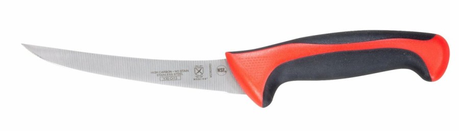 Knives * | Mercer Cutlery Millennia 6 Boning Knife Curved Red