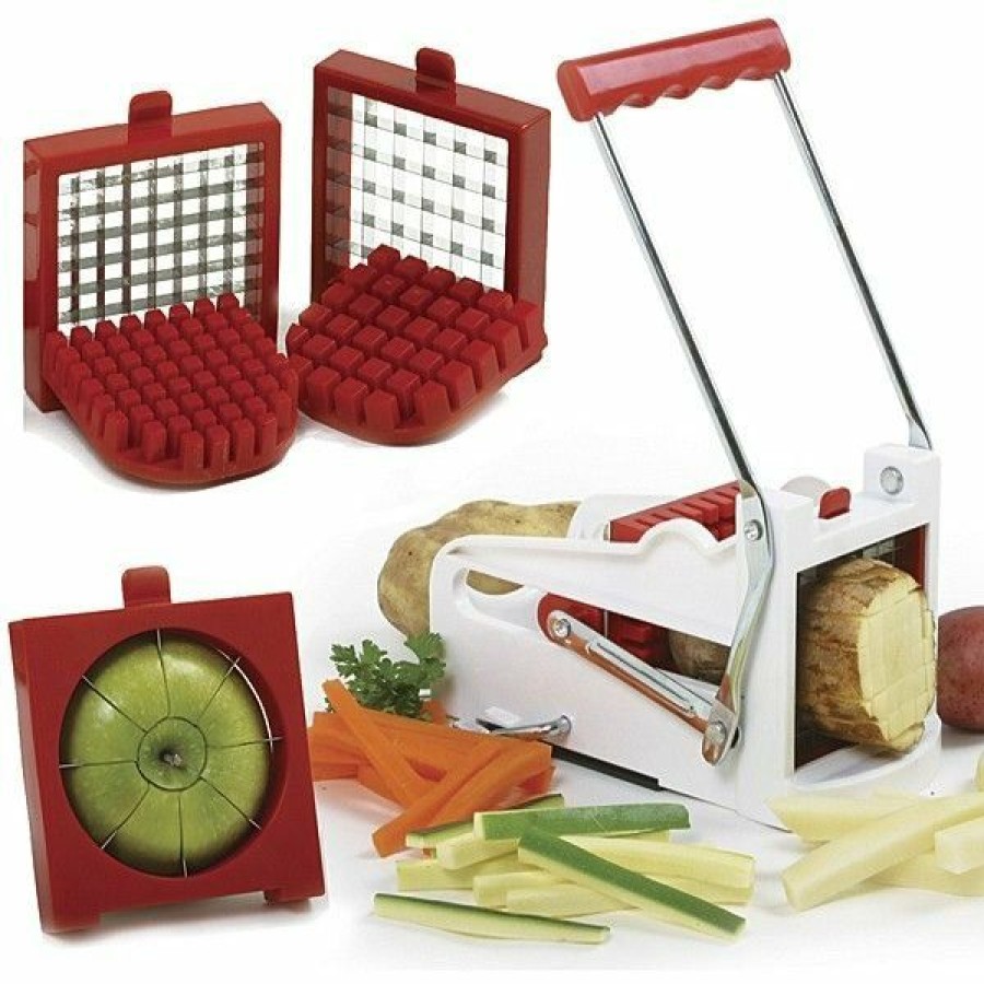 Cooks' Tools * | Norpro Deluxe French Fry Cutter / Fruit Wedger