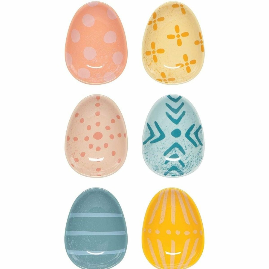 Glassware & Tabletop * | Danica Brands Now Designs By Danica 2Oz Pinch Bowls (Set Of 6) | Easter Eggs