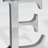 Misc_Gifts * | St. Croix Kindwer 6 Aluminum Letter E Silver