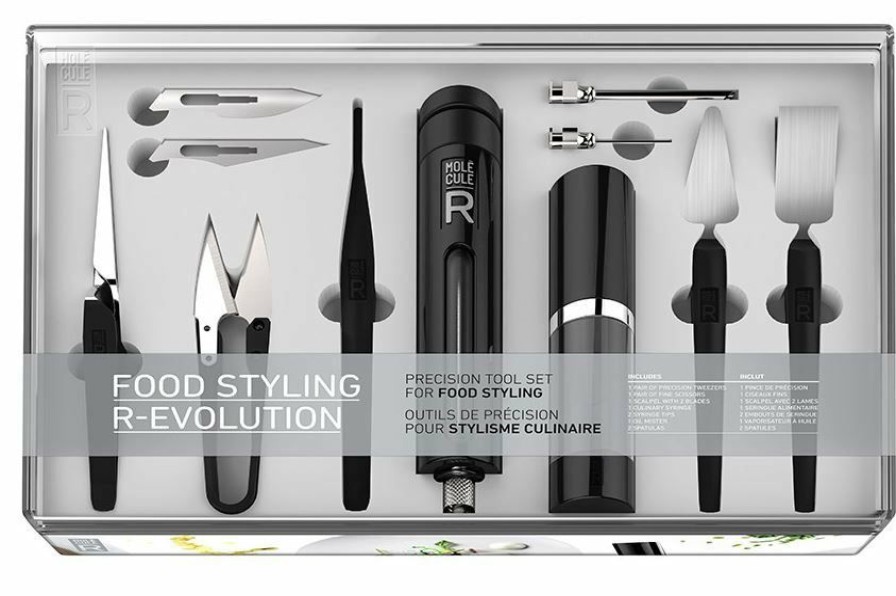 Cooks' Tools * | Molecule-R Food Styling R-Evolution: 11Pc Food Styling Tool Kit