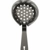 Glassware & Tabletop * | Mercer Barfly Classic Hawthorne Spring Bar Strainer | Gun Metal Black