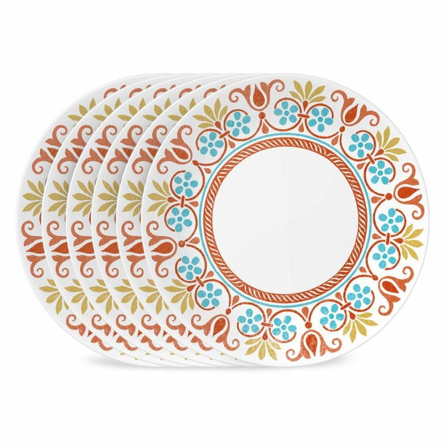 Glassware & Tabletop * | Corelle Dinner Plates (Set Of 6) | Terracotta Dream