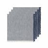 Glassware & Tabletop * | Danica Brands Danica Heirloom 18 Chambray Napkins (Set Of 4) | Midnight