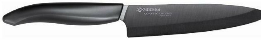 Knives * | Kyocera Ceramic Knife 5 Slicing Knife Black