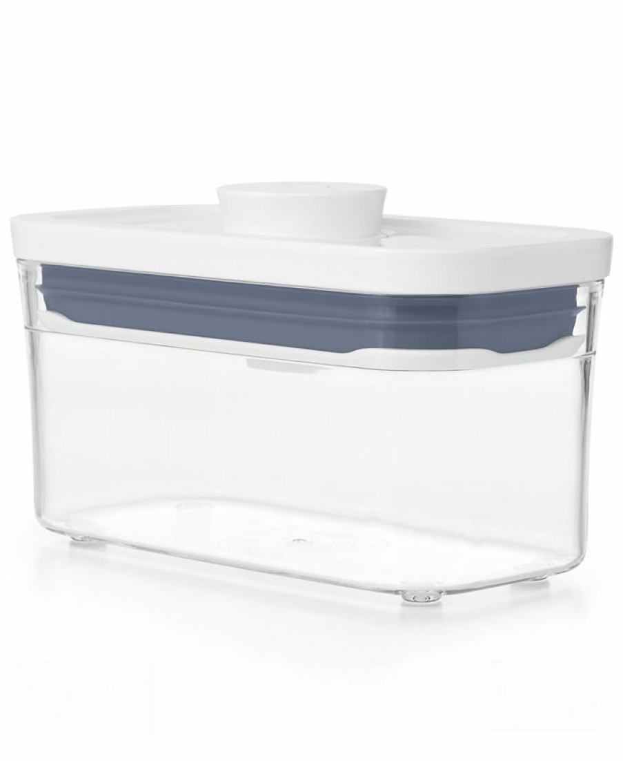 Kitchen * | Oxo Pop Slim Rectangular Mini Food Storage Container