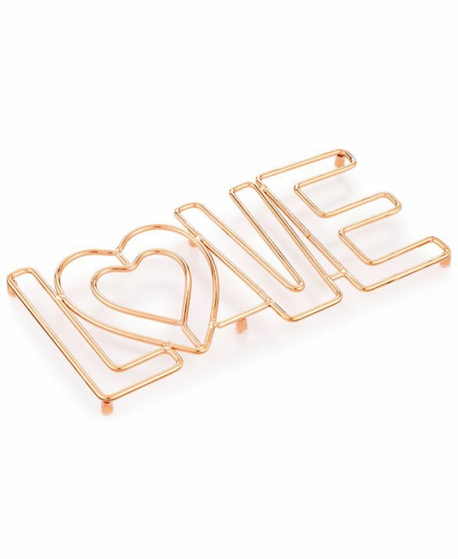 Kitchen * | Martha Stewart Collection Love Trivet, Created For Macy'S