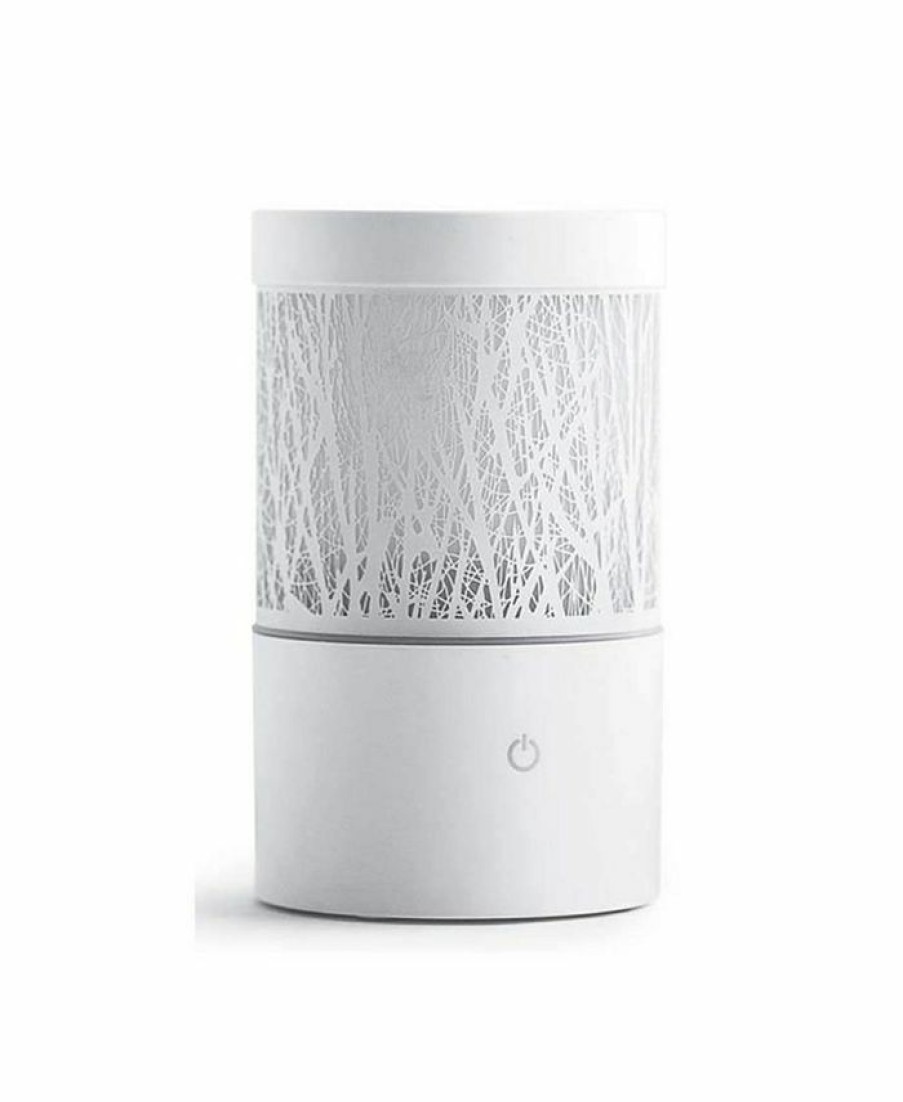 Kitchen * | Greenair Serene Living Essential Oil Diffuser Willow Forest Off-White