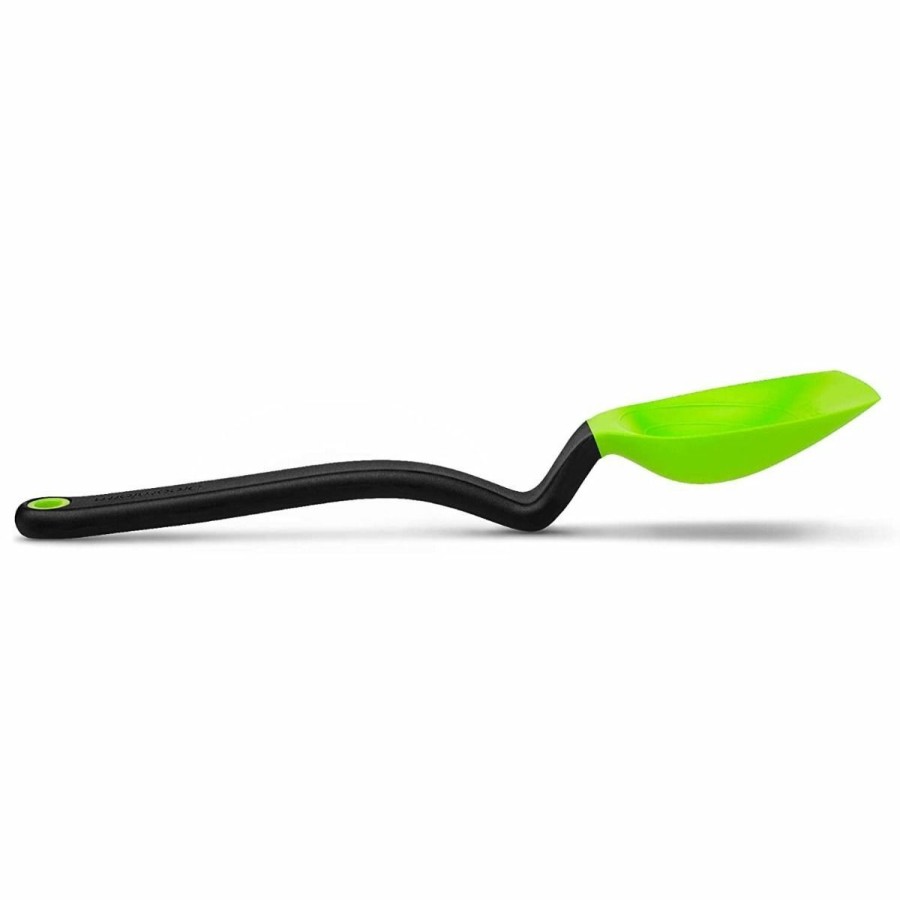 Cooks' Tools * | Dreamfarm Supoon Silicone Scraping Spoon 11 | Green