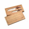 Knives * | Hammer Stahl Cutlery Classic Collection 2-Piece Santoku Knife Set & Bamboo Cutting Board Case