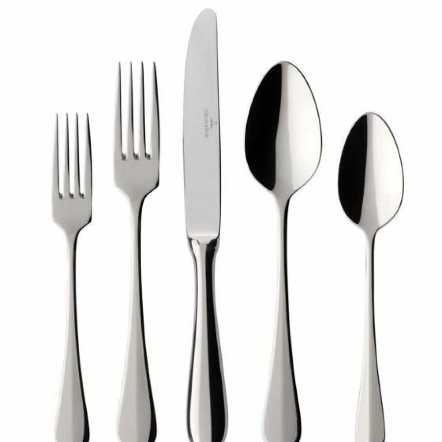 Glassware & Tabletop * | Villeroy & Boch La Coupole 40 Pc Flatware Set