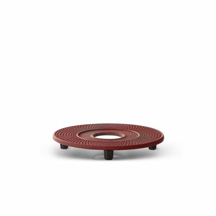 Cooks' Tools * | Bredemeijer Xilin Cast Iron Coaster | Red