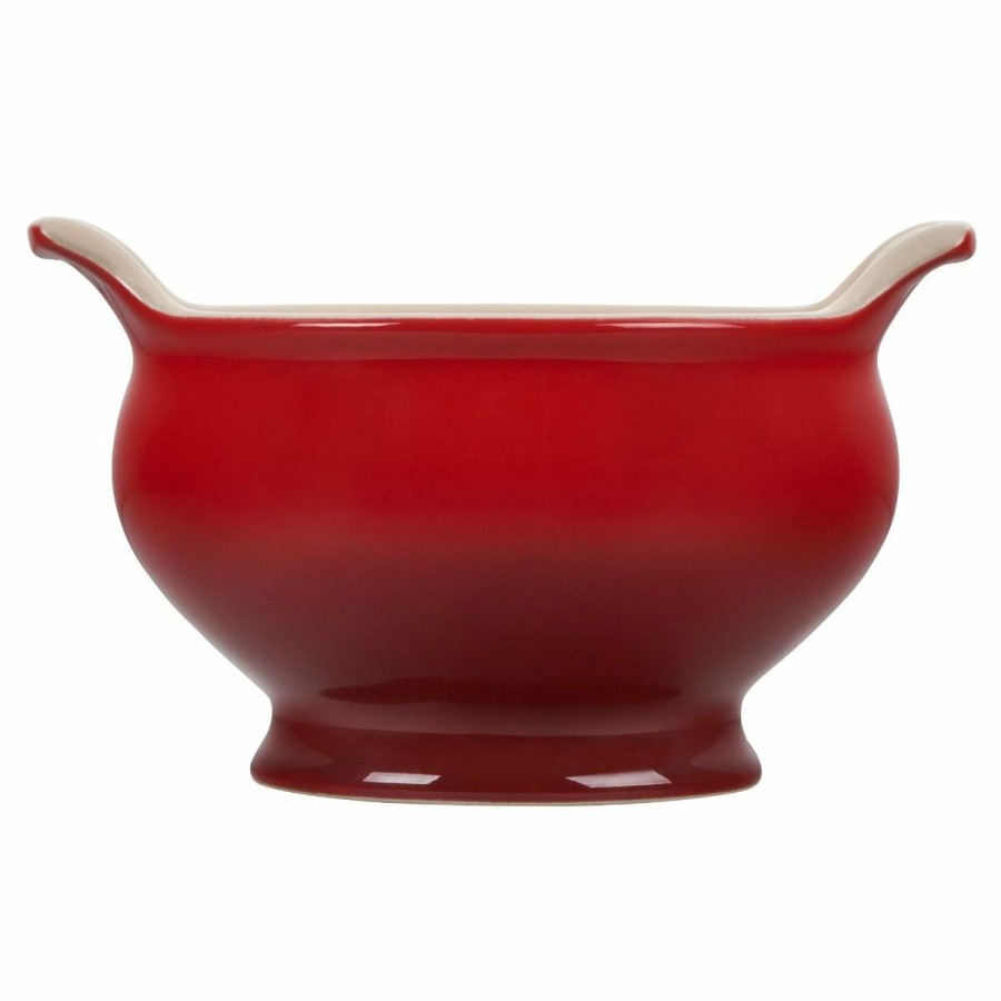 Glassware & Tabletop * | Le Creuset 20Oz Heritage Soup Bowl | Cerise/Cherry Red