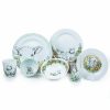 Glassware & Tabletop * | Everything Kitchens Barnyard Baby Animals 28-Piece Dinnerware Set | "Leaping Sheep" Lamb