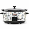 Kitchen * | Friends 7-Qt Oval Slow Cooker White