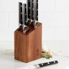 Kitchen * | Cangshan Tc Series 6-Pc. Steak Knife Set & Walnut Block Black