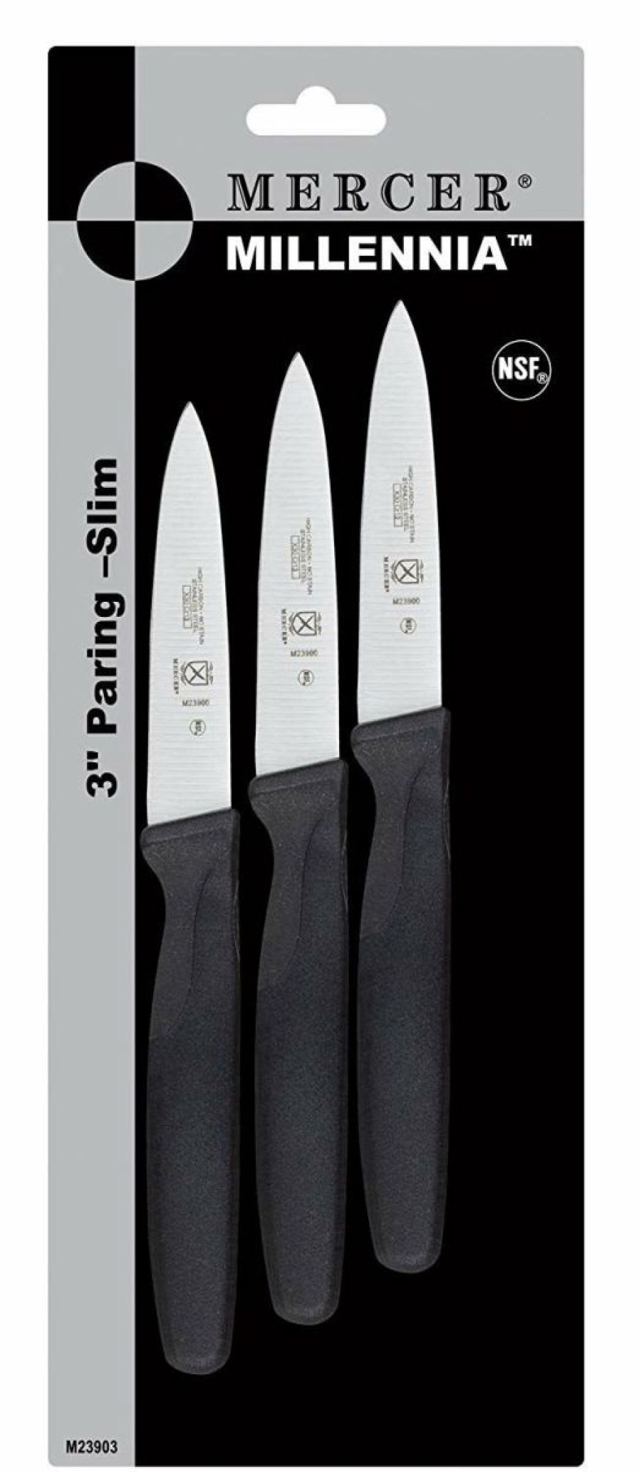 Knives * | Mercer Cutlery Mercer Culinary Millennia 3 Paring Knives 3-Pack