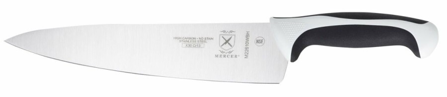 Knives * | Mercer Cutlery Mercer Millennia 10 Chef'S Knife (White)