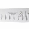 Knives * | Mercer Cutlery Mercer Millennia 7 Santoku (White)