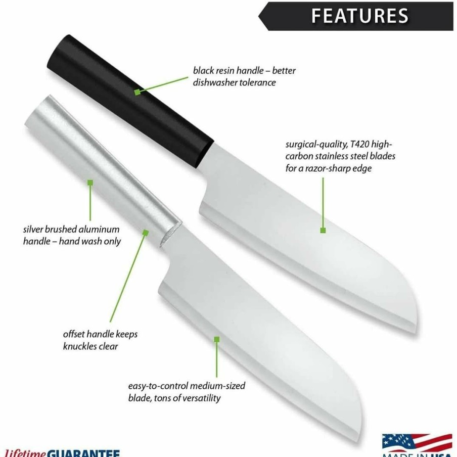 Knives * | Rada Cutlery Cook'S Knife | Black