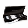 Knives * | Wusthof Cutlery Wusthof Classic Ikon 4-Piece Steak Knife Set With Wood Box