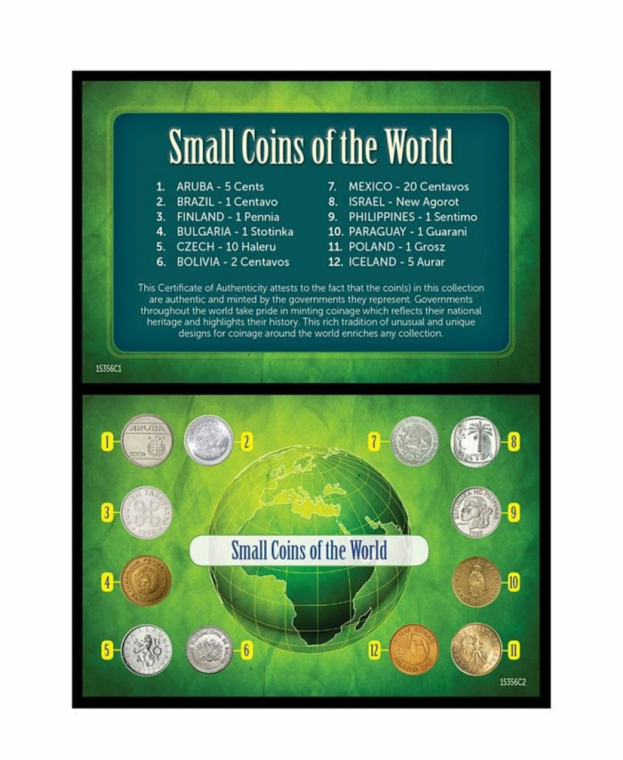 Misc_Gifts * | American Coin Treasures Small Coins Of The World Multi