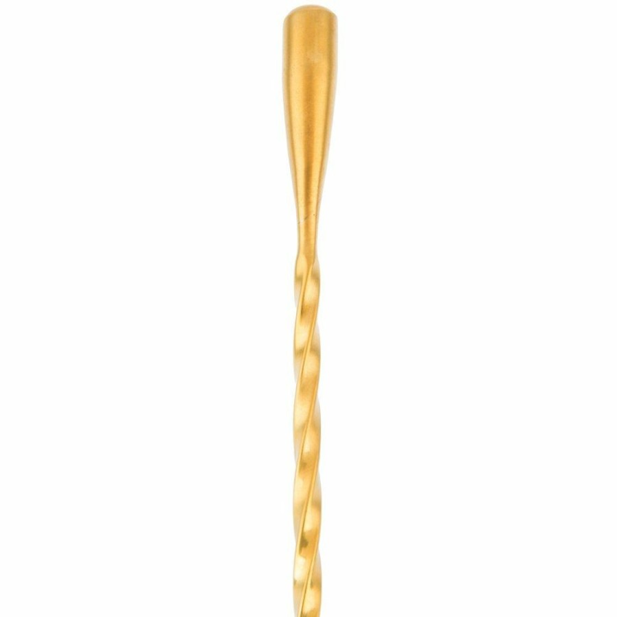 Glassware & Tabletop * | Mercer Barfly 11.8 Classic Bar Spoon | Gold Plated