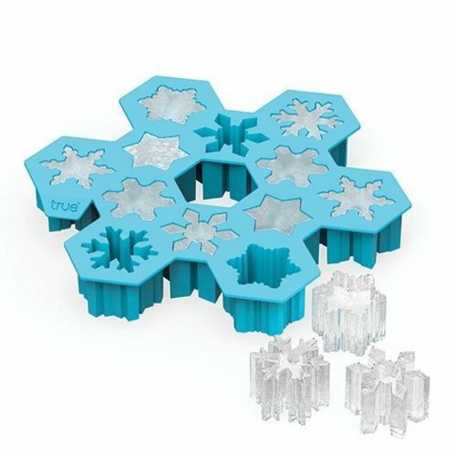 Glassware & Tabletop * | True Brands Snowflake Ice Cube Tray By Truezoo