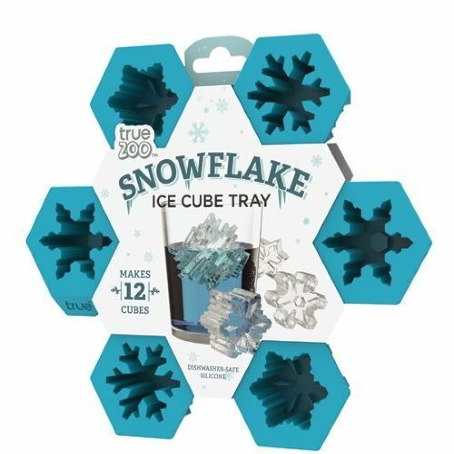 Glassware & Tabletop * | True Brands Snowflake Ice Cube Tray By Truezoo