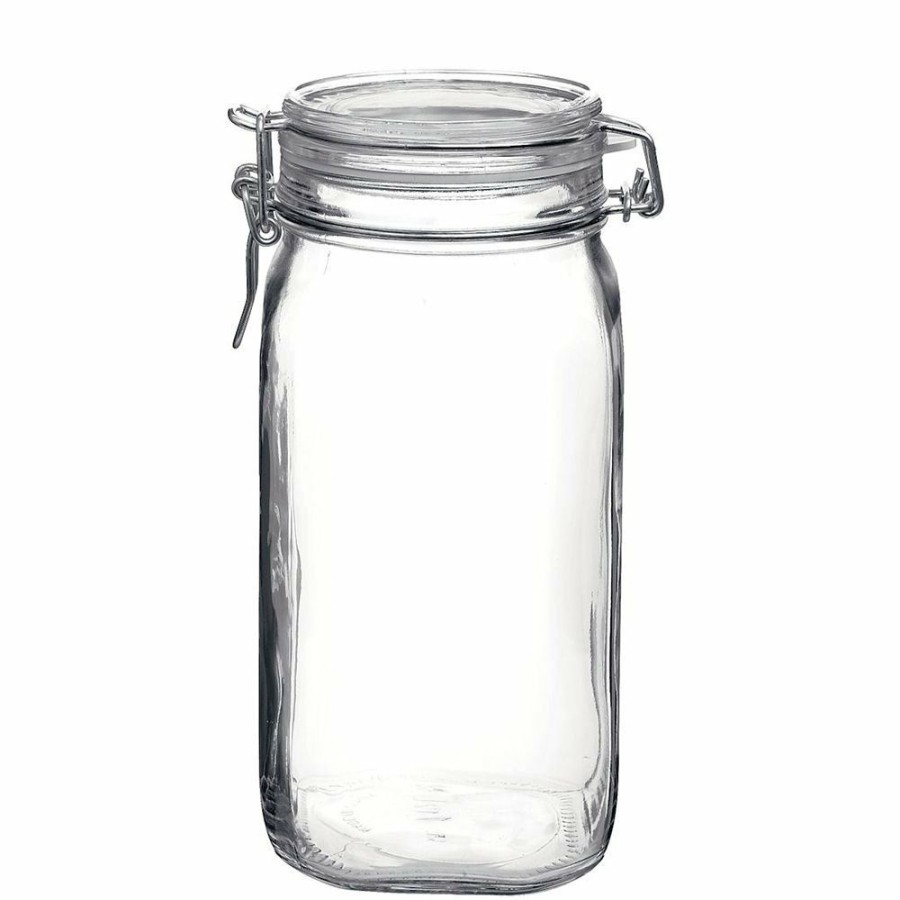 Glassware & Tabletop * | Bormioli Rocco 1.5L Swing Top Fido Canning Jar | Set Of 12