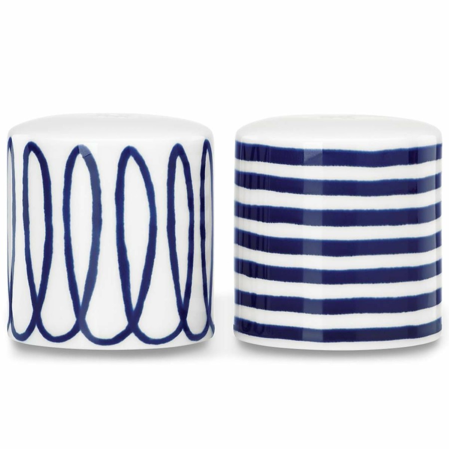 Glassware & Tabletop * | Kate Spade Charlotte Street Collection | Salt & Pepper Set