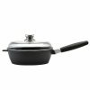 Kitchen * | Berghoff Eurocast Non-Stick 9.5 Cov Saute Pan Black